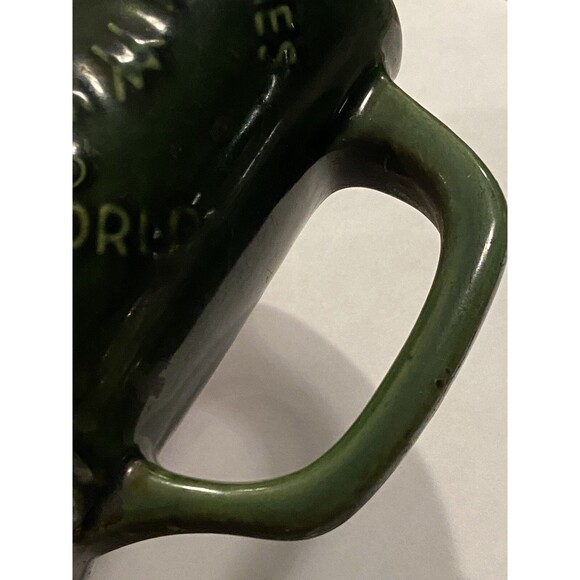 Vintage Green Man And His World Canada Terre Des Hommes 1967 World Fair Expo Mug - Picture 4 of 8